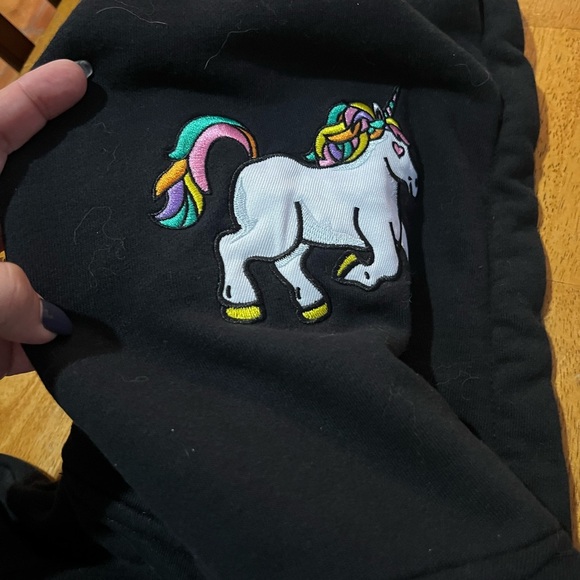 Rip N Dip Nermland Unicorn Graphic Black Pullover Hoodie SZ S - Picture 7 of 13